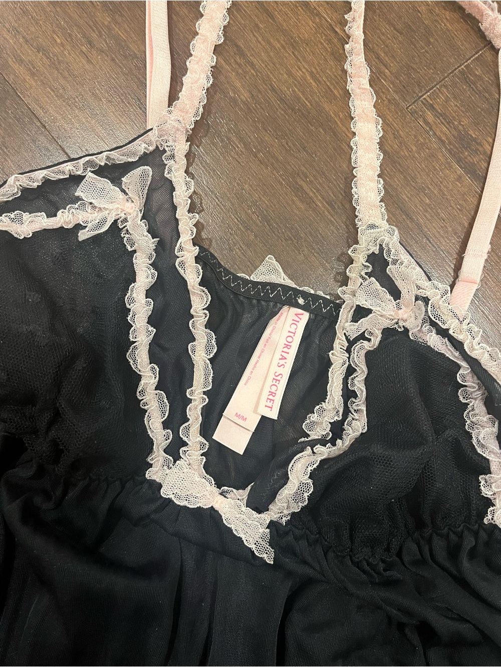 Victoria's Secret mesh babydoll lingerie dress - Picture 2 of 3
